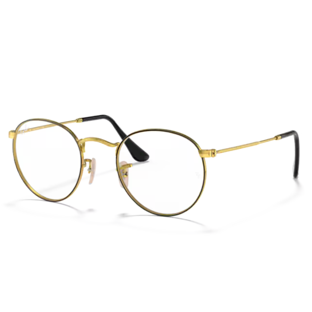 Ray-Ban 0RX3447V 2991 - Round metal