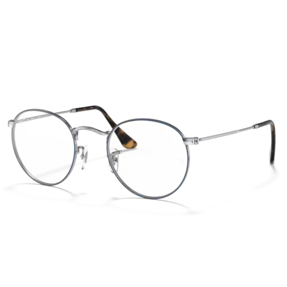 Ray-Ban 0RX3447V 2970 - Round metal