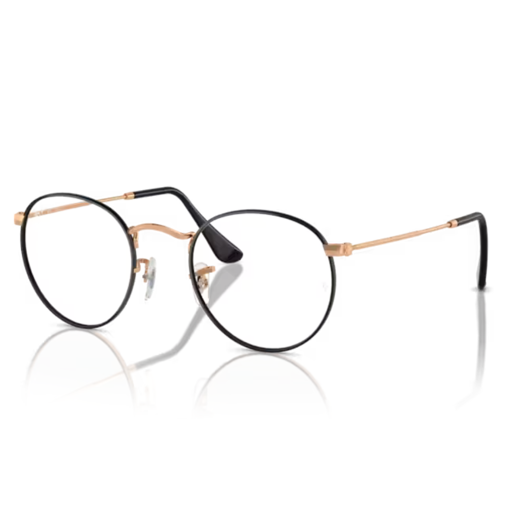 Ray-Ban 0RX3447V 3173 - Round metal